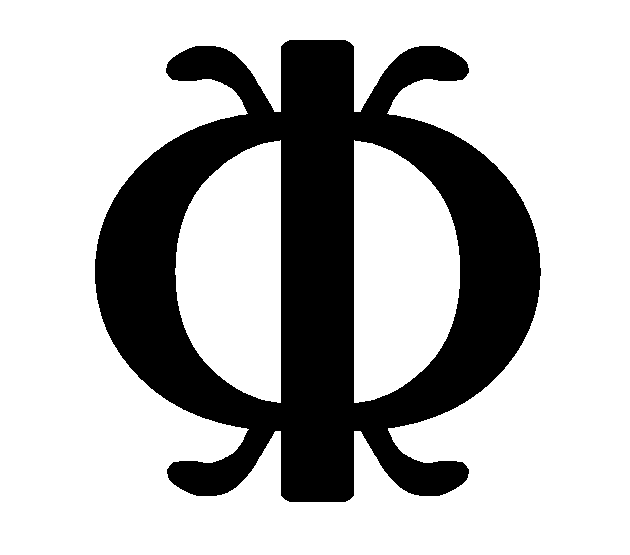 An image of dwinnemen adinkra with a white background